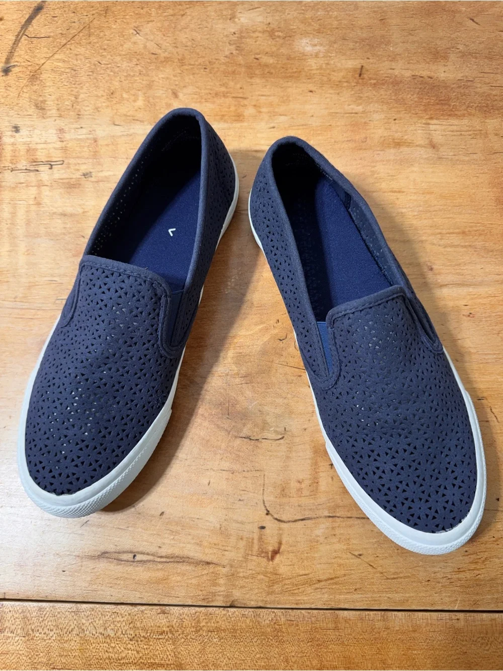 Women”s Slip-On Casual Shoes in Navy - Comfortable Everyday Wear